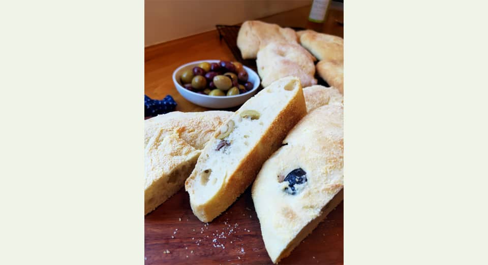 Olive Ciabatta Bread