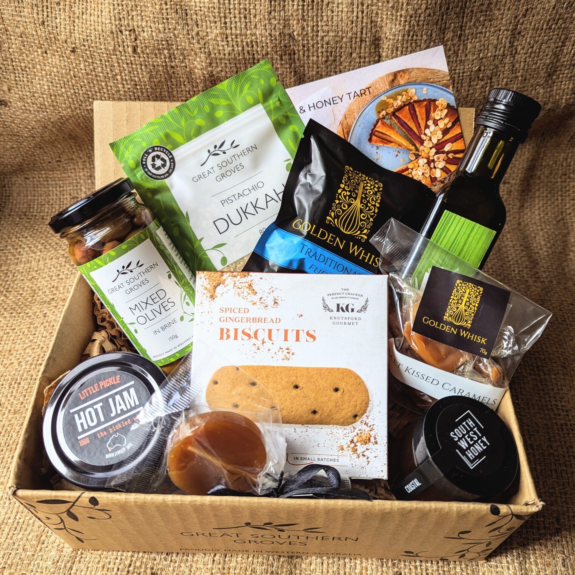 Gourmet Hamper filled with Australian items